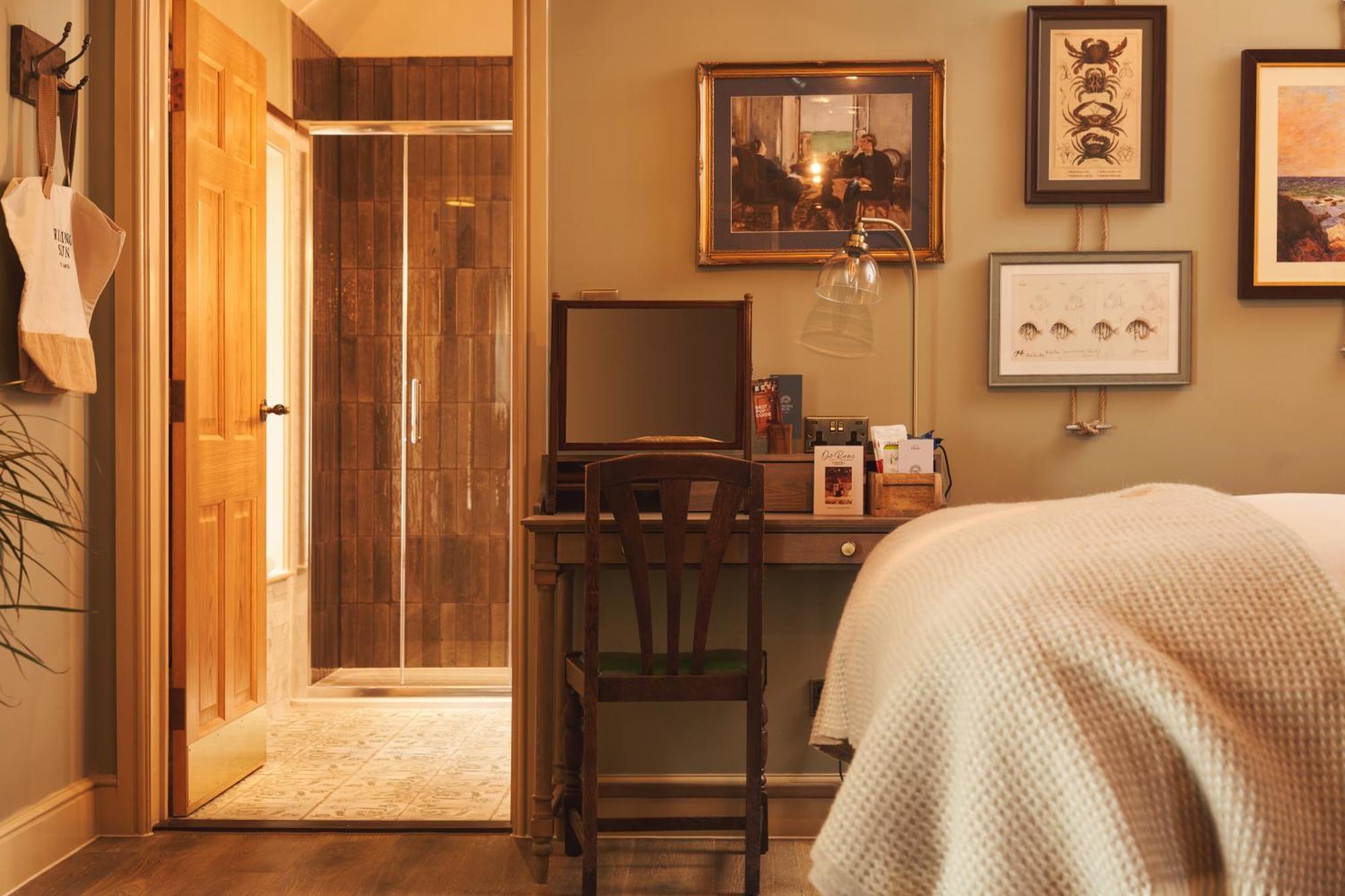 The Rising Sun Hotell Saint Mawes Rum bild
